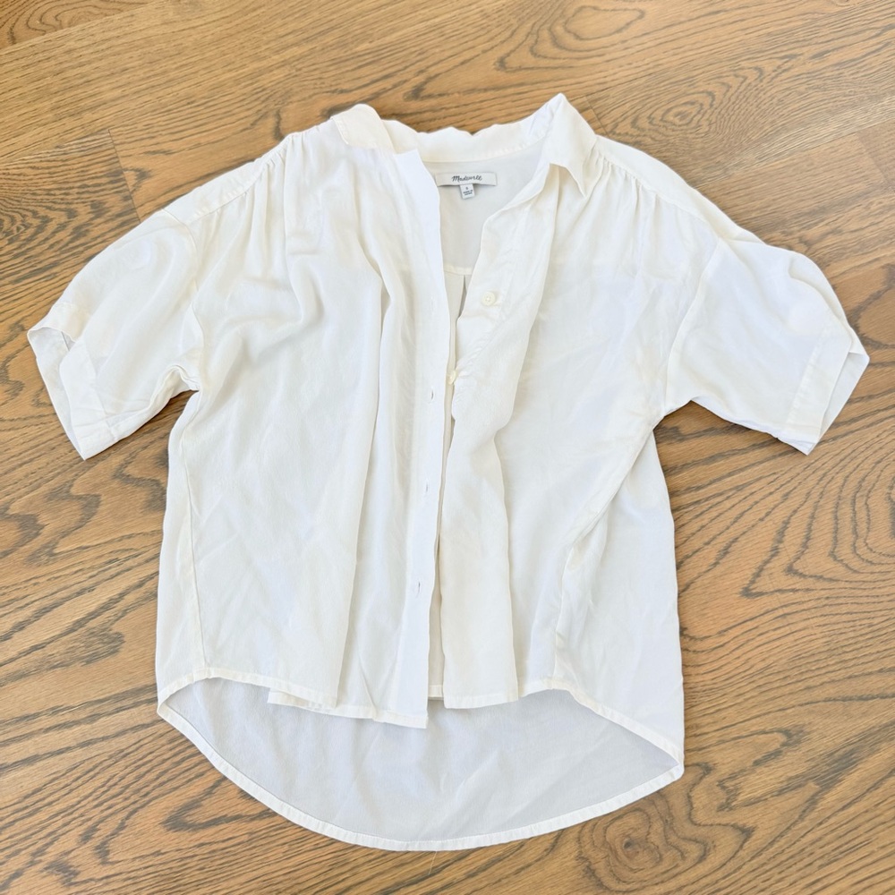 Madewell short sleeve button down